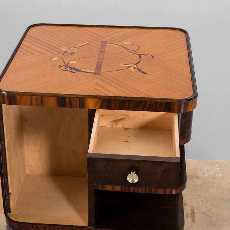 A 1940's smoking table.