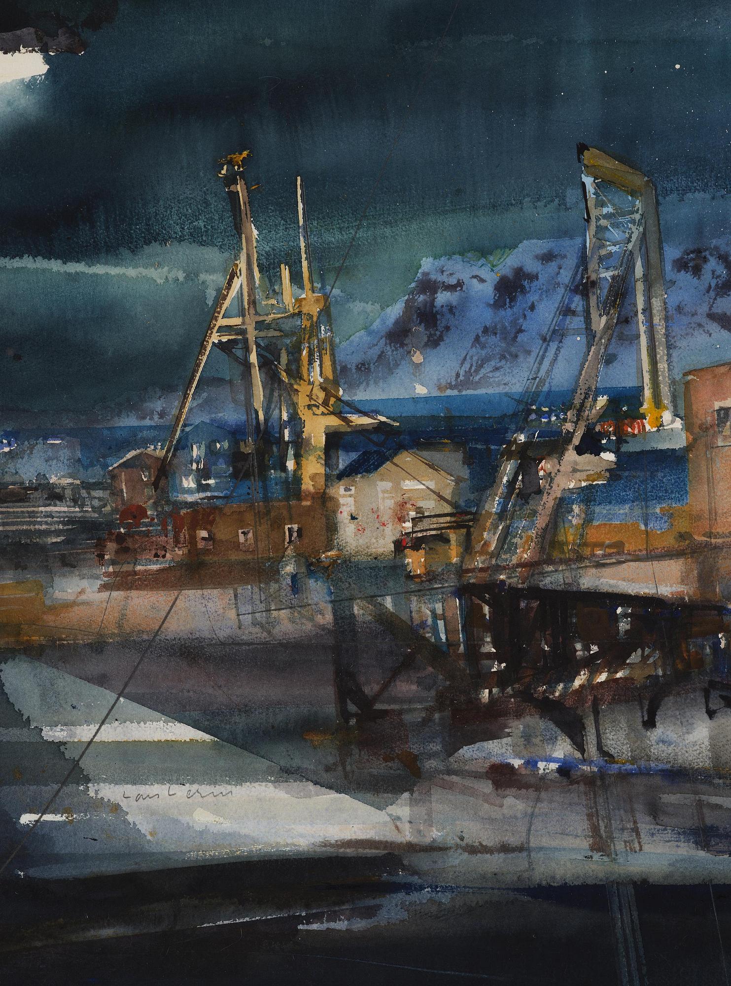 Lars Lerin, Untitled.