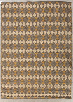 Matta, dubbelsidig, 1900-talets mitt. 237x160 cm.