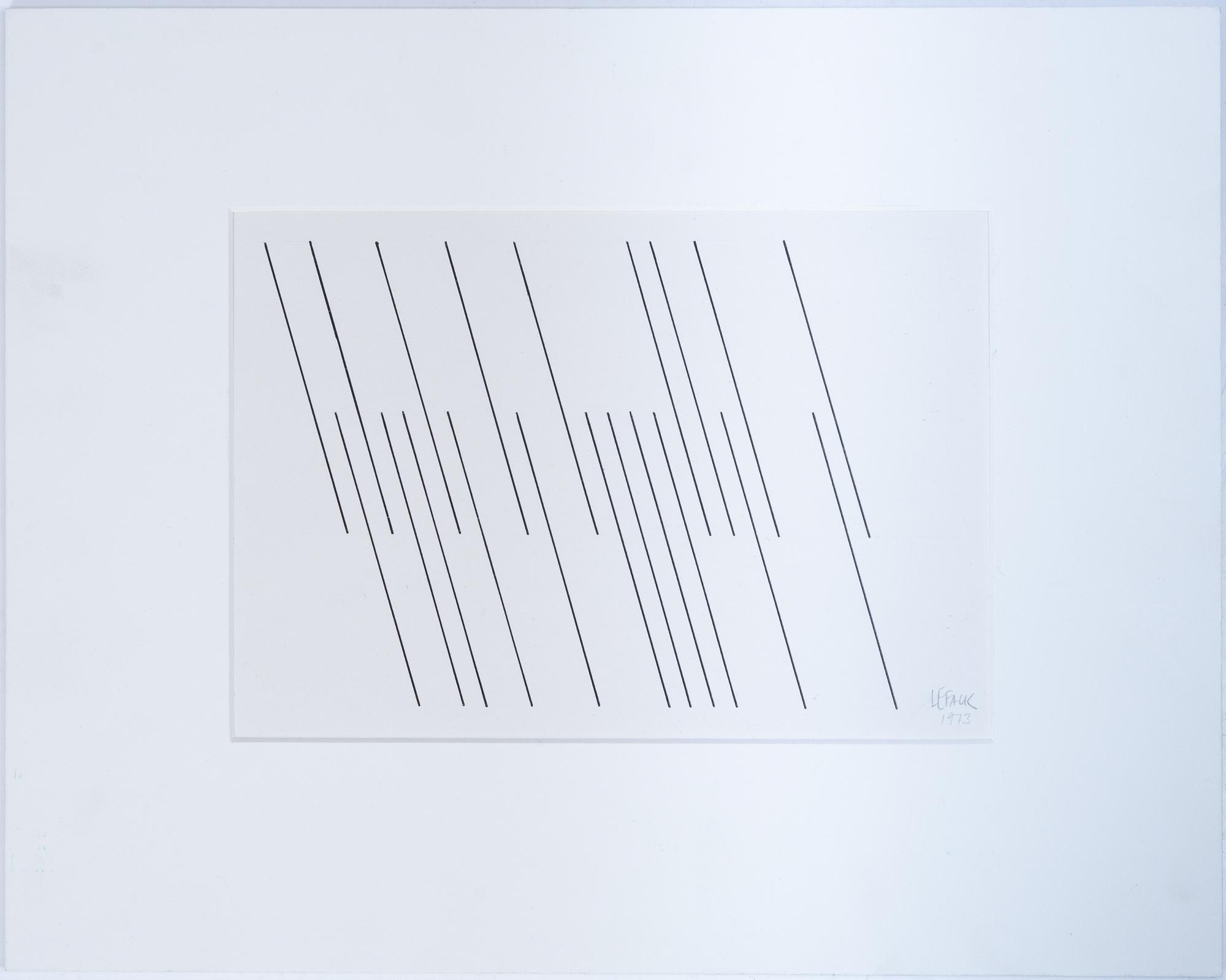 Lars Erik Falk, Untitled.