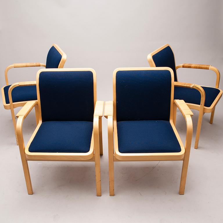 STOLAR, 8 st, modell E45, Alvar Aalto, Artek.