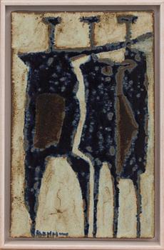 ÅKE HOLM, relief, signerad.