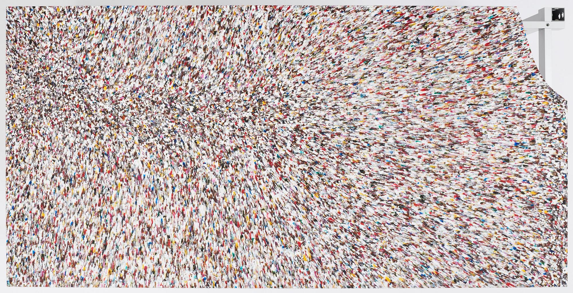 Fredrik Paulsen, a unique table, "Desk One, Broken Smiles", JOY, 2024.