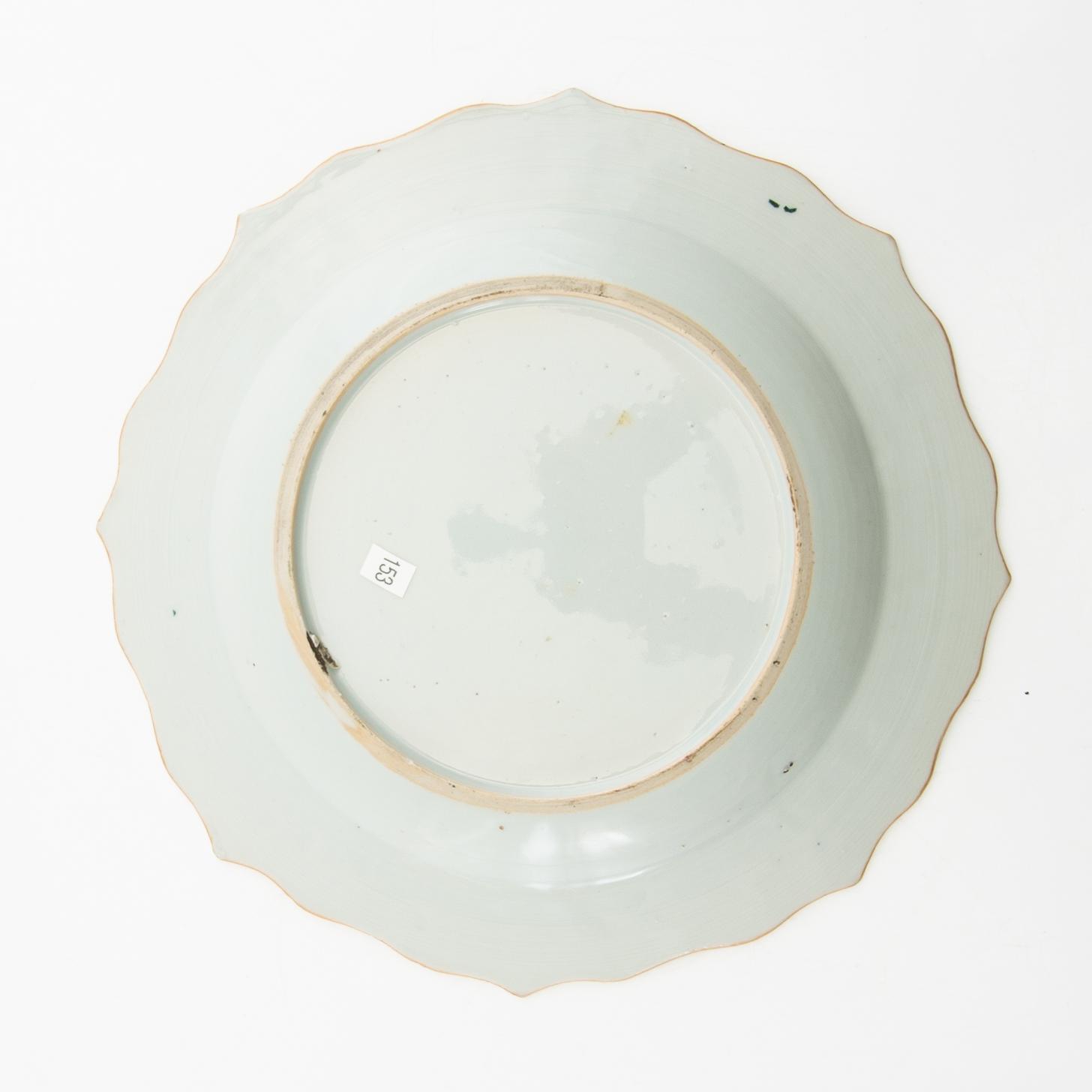 Tallrik, porslin, Kina, Qingdynastin, Yongzheng (1723-35).