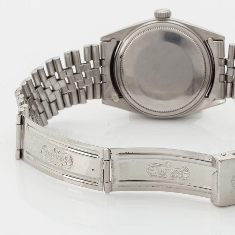 Rolex, Oyster Perpetual, Datejust, "Buckley Dial", wristwatch, 36 mm.