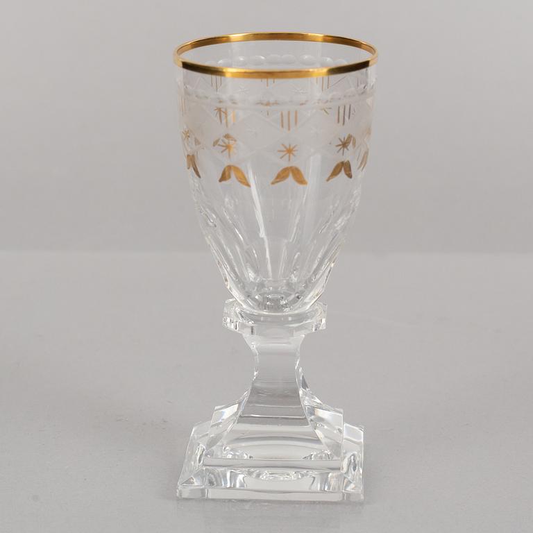 A 102-piece "Junior" glass service, Kosta, Sweden.