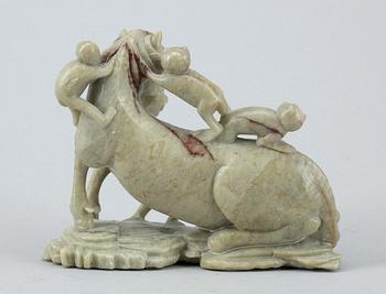 FIGURIN, sten, Kina, modern tillverkning.