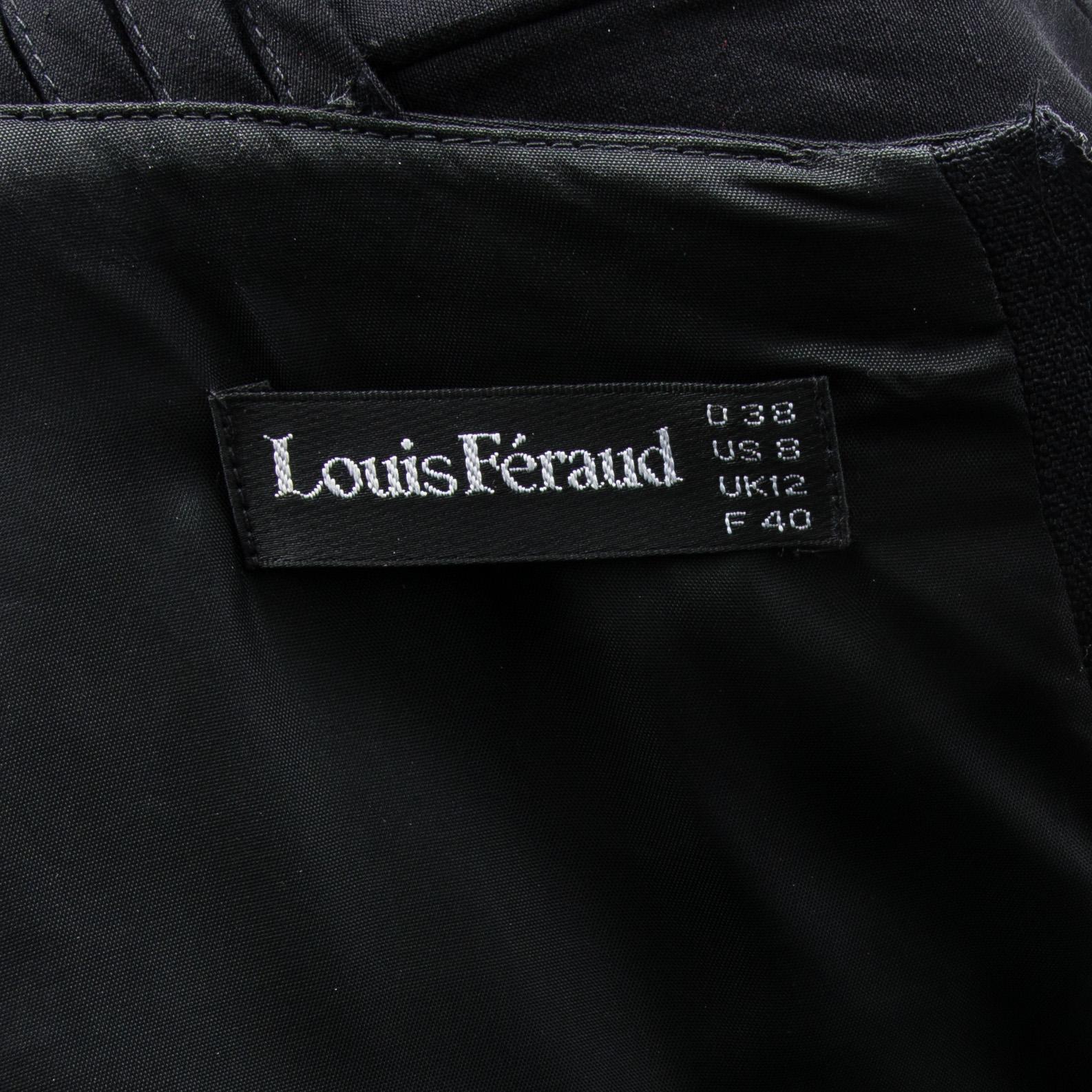 KLÄNNING, Louis Féraud, storlek 38.
