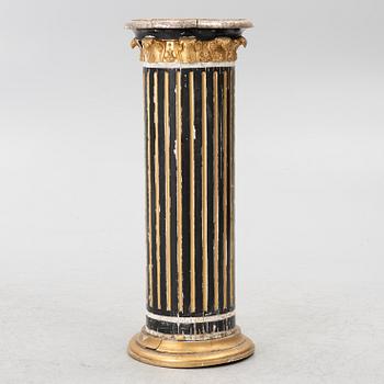 Piedestal, 1800-talets slut.