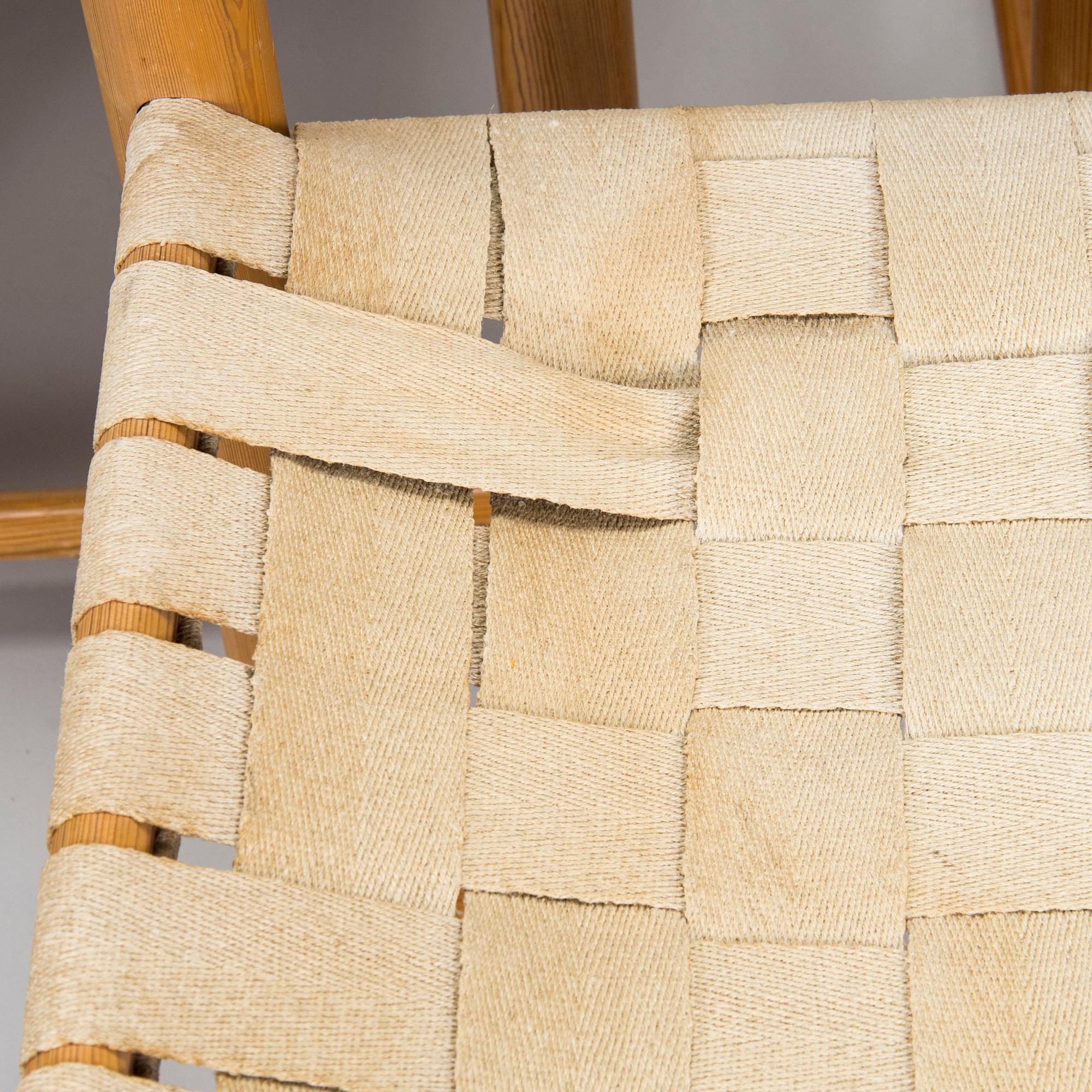 Ben af Schultén, a set of six 1970s 'N20' chairs for Artek.