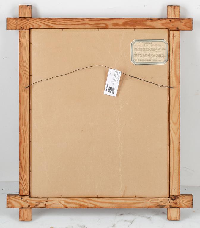 PER FORSELL, tryck, signerad, numrerad 26/50, daterad 1947.