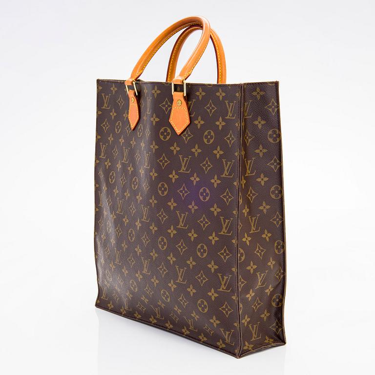 Louis Vuitton, a Monogram Canvas 'Sac Plât Tote' bag.