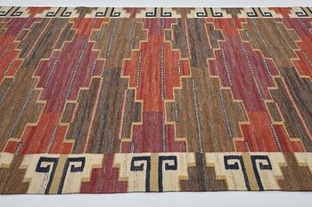 Märta Måås-Fjetterström, matta, "Bruna heden", rölakan, ca 238,5-241 x 168-172 cm, signerad AB MMF.