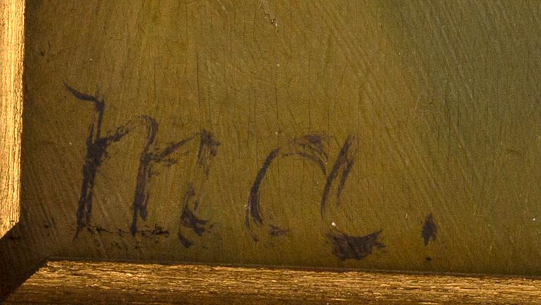 Michael Ancher, oil on board, signed with monogram.