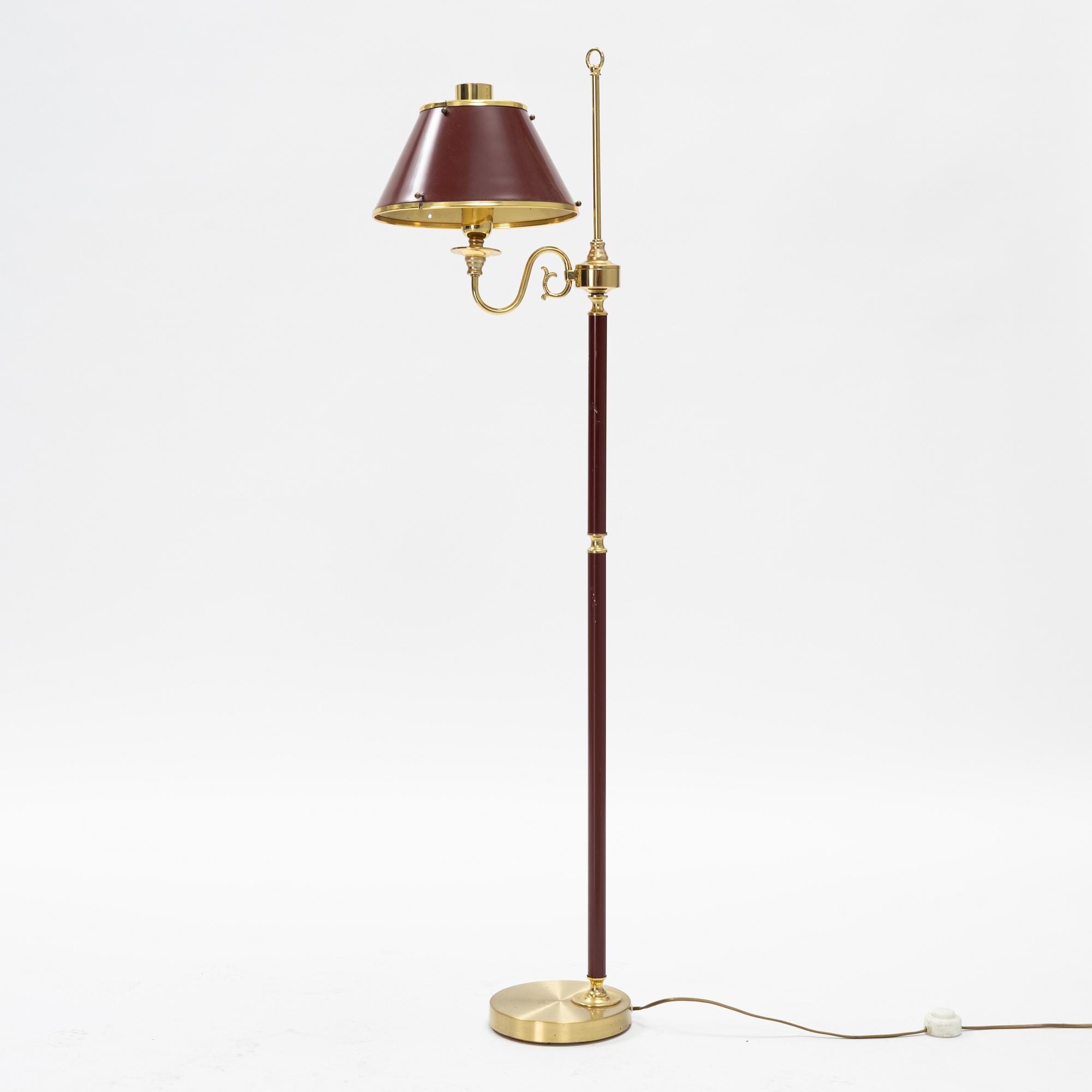 A floor lamp, Boréns, Sweden, second half of the 20th century.