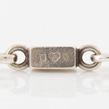 Wiwen Nilsson, armband, silver, Lund 1956.