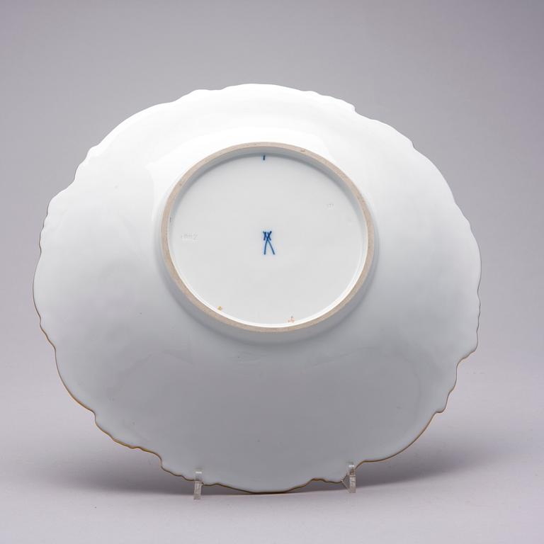 SKÅL, porslin, Meissen, 1900-tal.