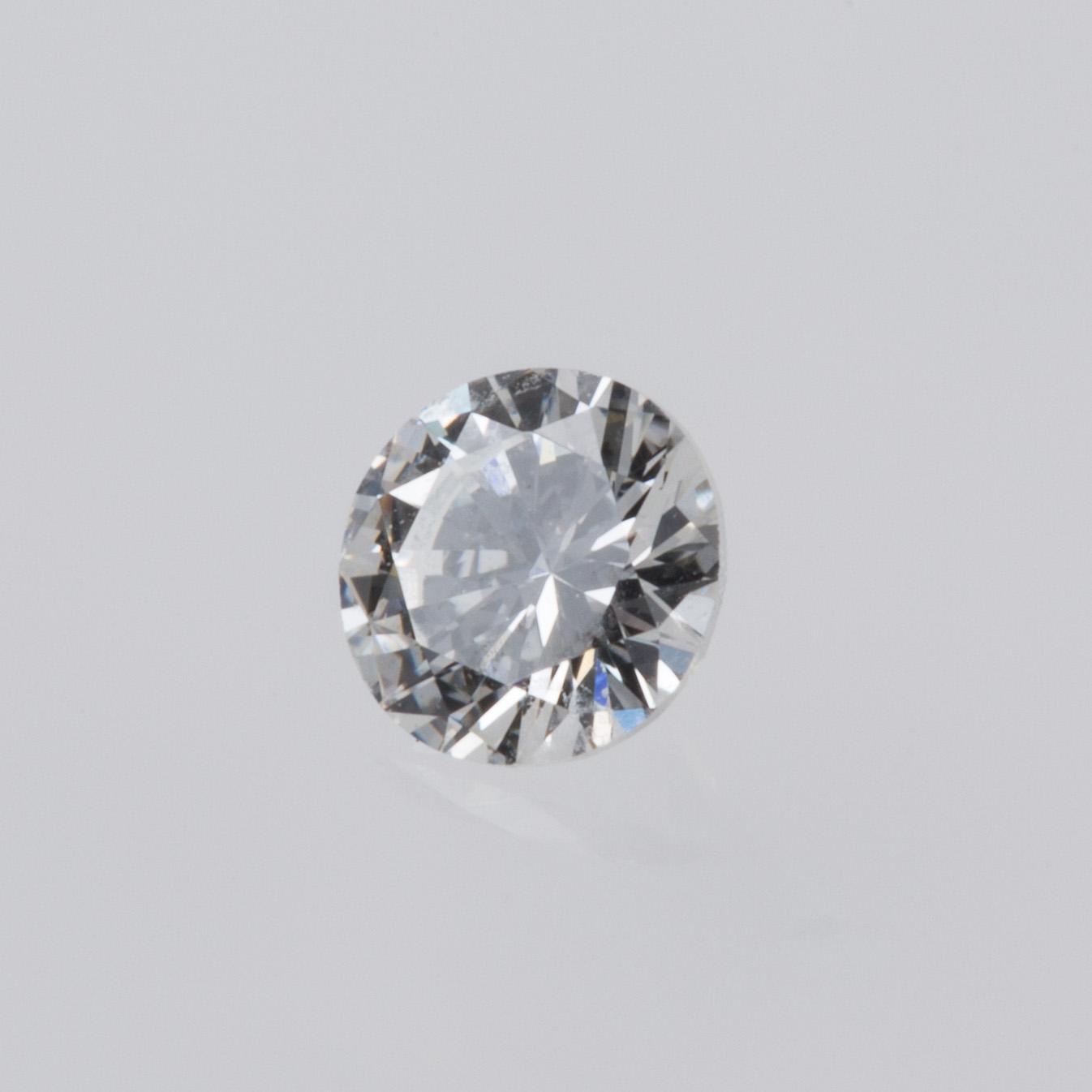 DIAMANTER, 10 st, oinfattade, briljantslipade, 1.00 ct enligt certifikat.