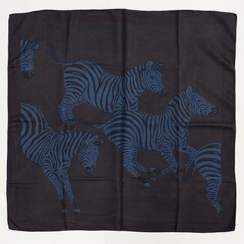 Hermès, scarf, "Les Zebres".