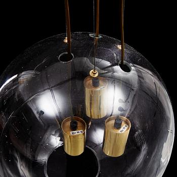 A ceiling light designed by AOS (Ahlgren, Olsson and Silow) for Axel Anell, 1960's.