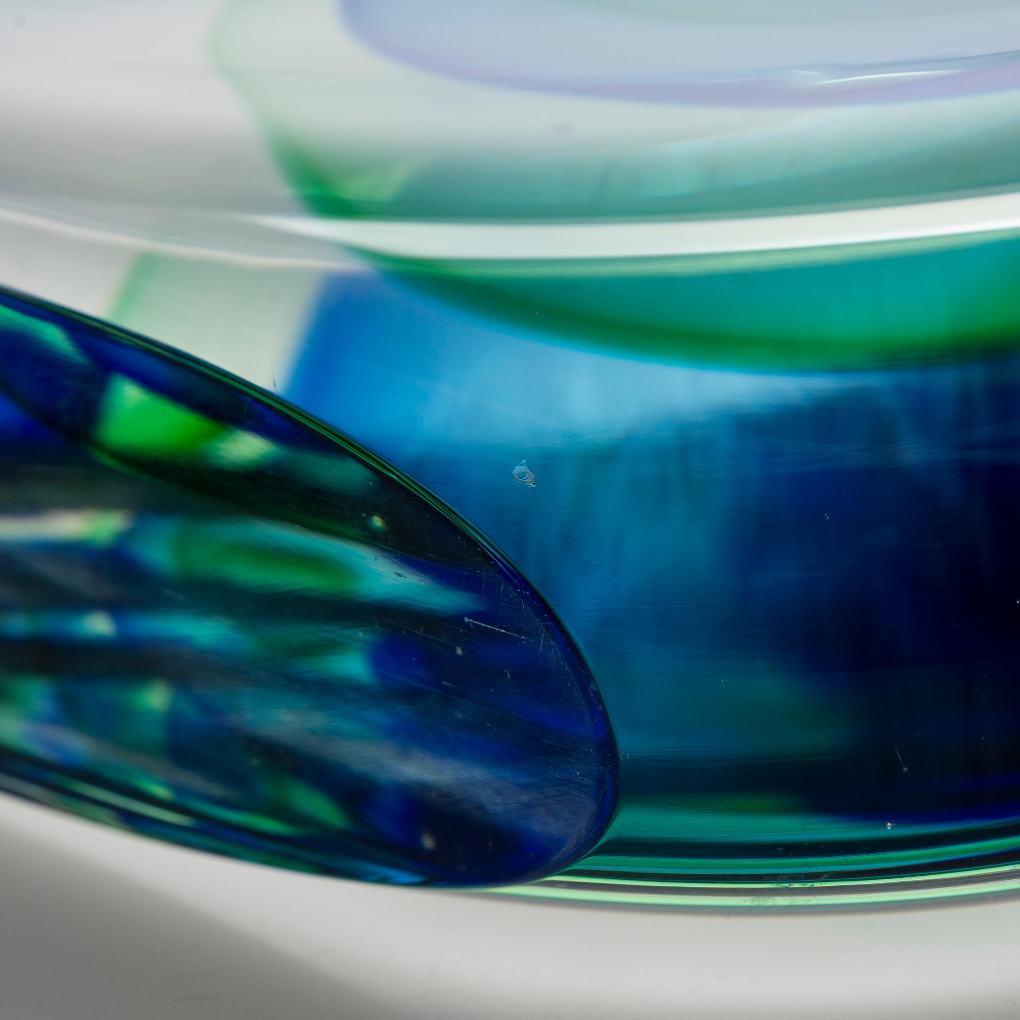 Gino Onesto, konstglas, signerad Gino Onesto Murano 2003.