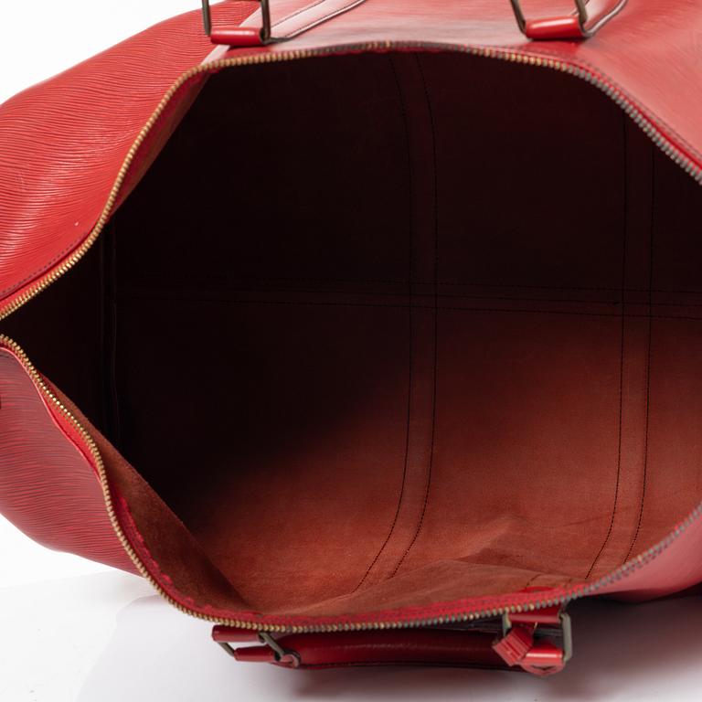 Louis Vuitton, weekend bag, "Keepall epi 60", 1988.