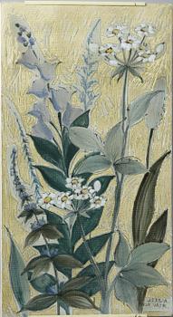 VÄGGPLATTA, keramik, Naile Wafin, Arabia.