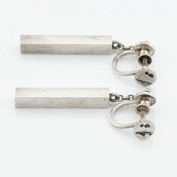 Wiwen Nilsson, a pair of earrings, silver.