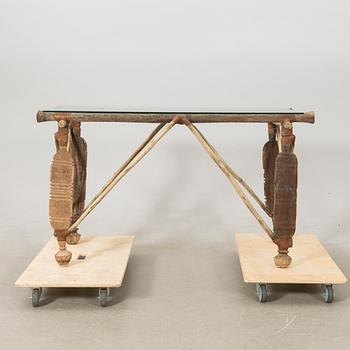 Adama Kone, table, so-called Tuareg Table, Mauritania & South Africa mid-20th century.