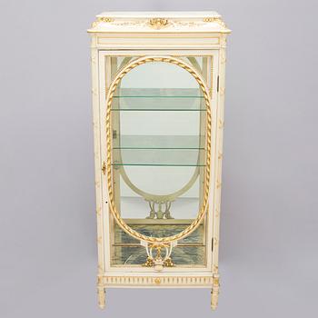 A late Gustavian style cabinet/display cabinet, early 20th century.