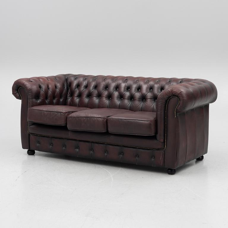A Chesterfield sofa, 1900-talets andra hälft.