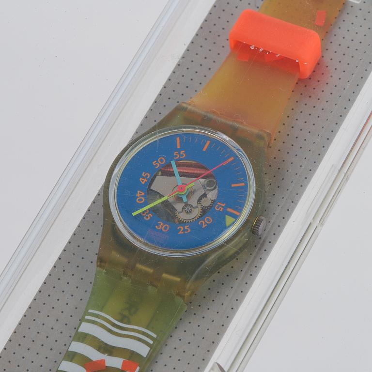 Swatch, Coral Beach, armbandsur, 25 mm.