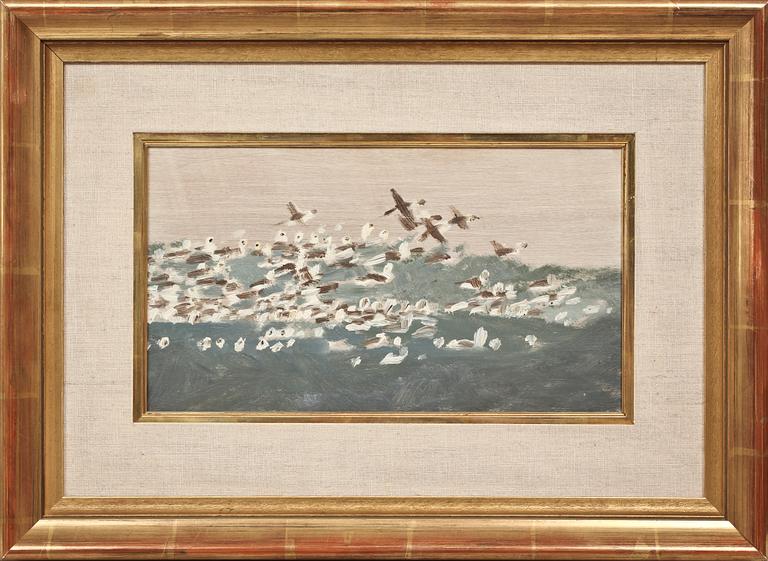 BRUNO LILJEFORS, olja på pannå, osign.