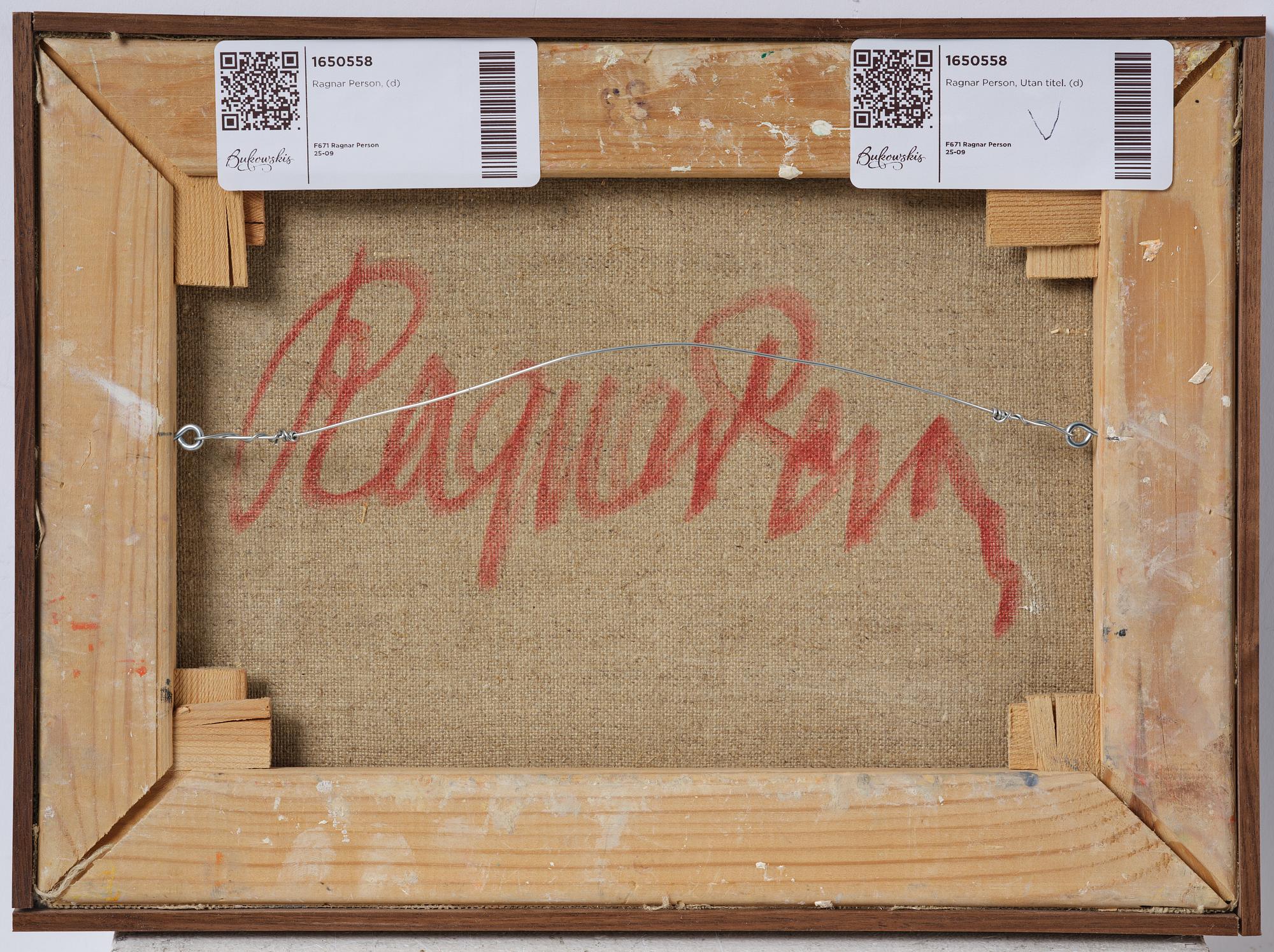 Ragnar Person, "The wood men".