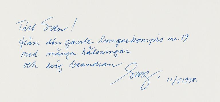 BOK, Georg Oddner "Närvarande", Arbmans 1984.