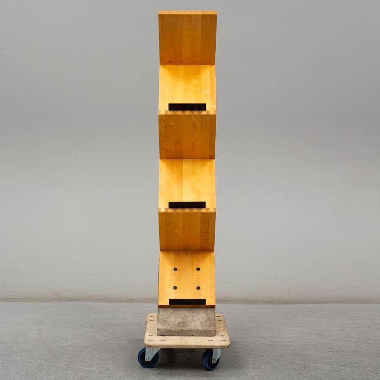 A 'Zink' shelf by Jonas Bohlin, Källemo, late 20th century.