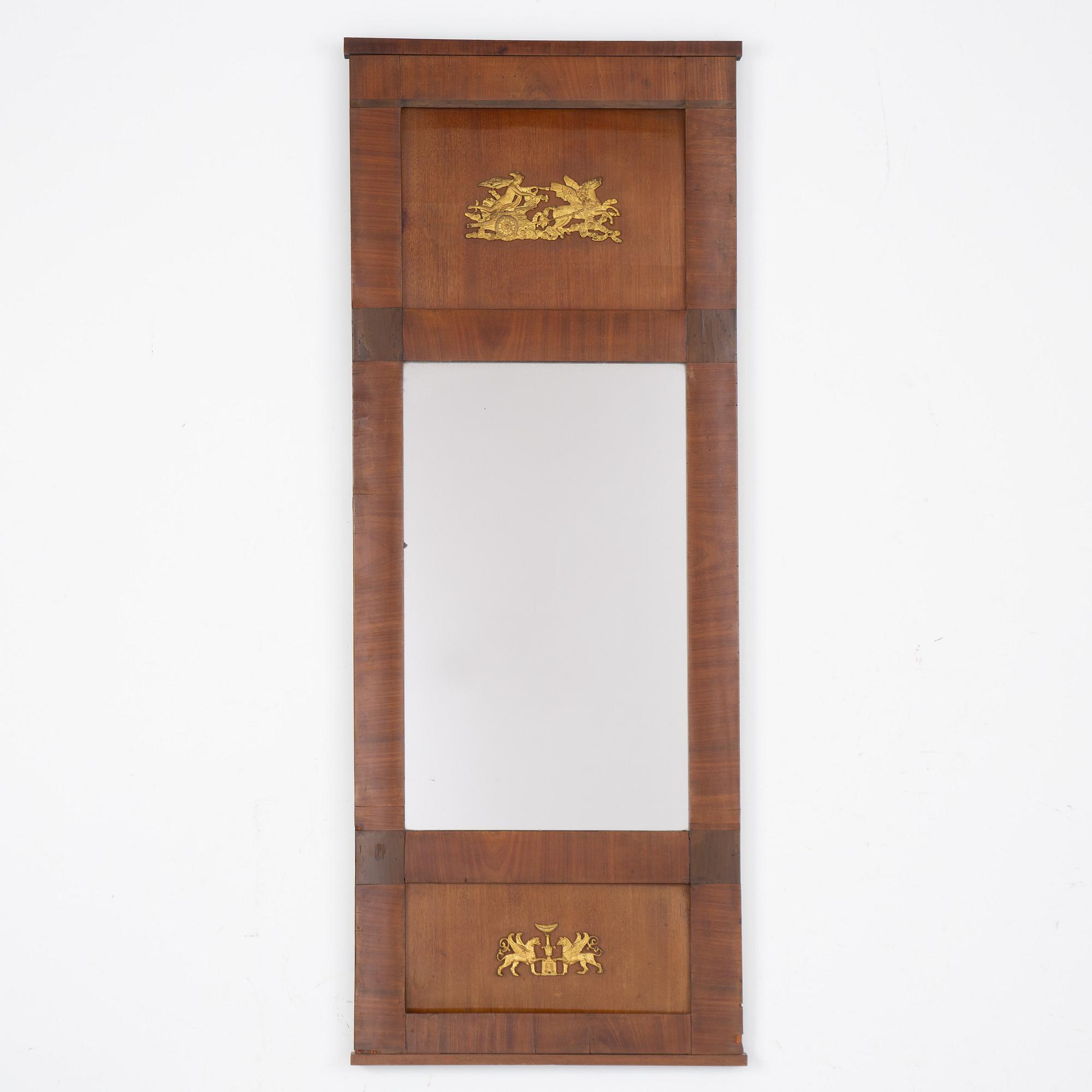 Mirror, Karl Johan, mid-19th century.