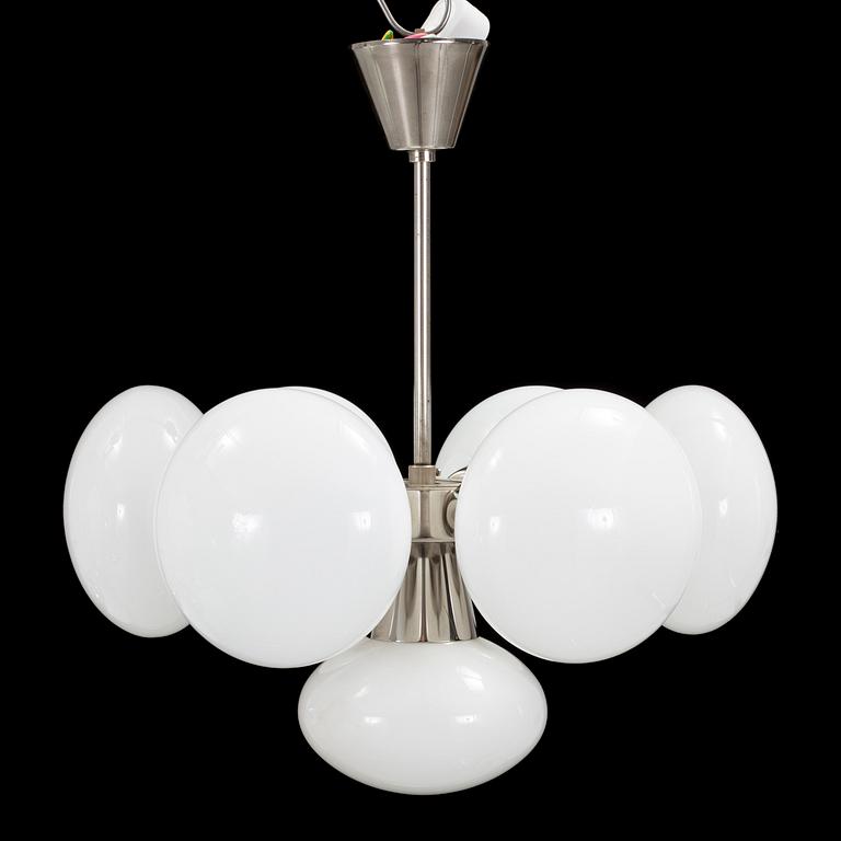 TAKLAMPA, 1960-tal. Totalhöjd ca 45 cm.