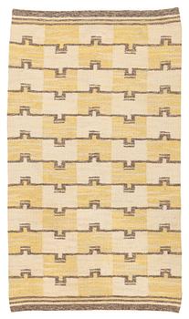 382. A carpet, flat weave, Sweden 1920s -1930s, c. 180 x 104 cm.