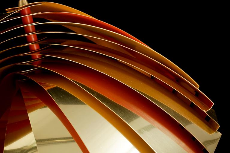 TAKARMATUR, Konkylie, sk. Tivolilampa, Louis Weisdorf, 1900-talets andra hälft.