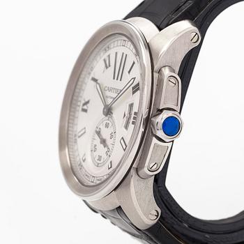 Cartier, Calibre de Cartier, armbandsur, 42 mm.