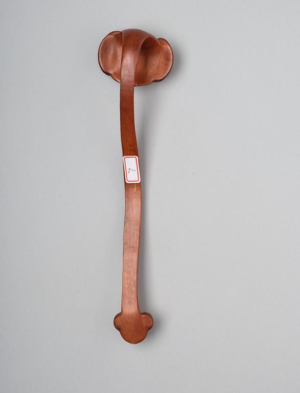 RUYISTAV, boxwood. Kina, troligen sen Qingdynasti.