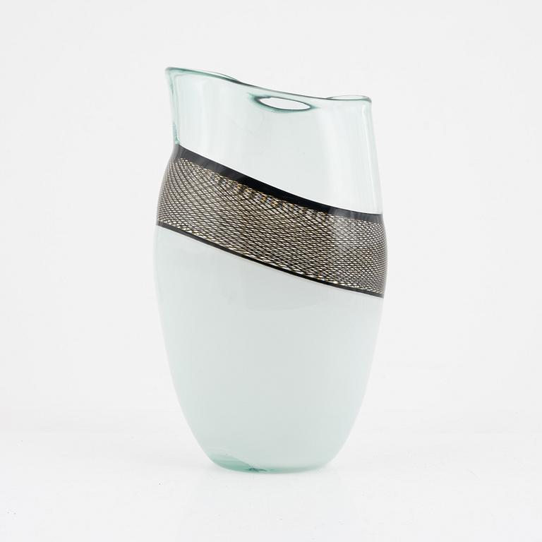 Giampaolo Seguso, vase, 'Refolo', Murano, Italy 1993.