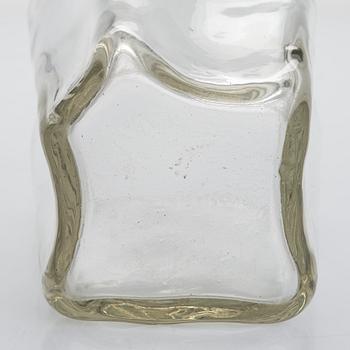 Alvar Aalto, one part of  'Aalto flower' glass sculpture 3021-150, Iittala 1950s.