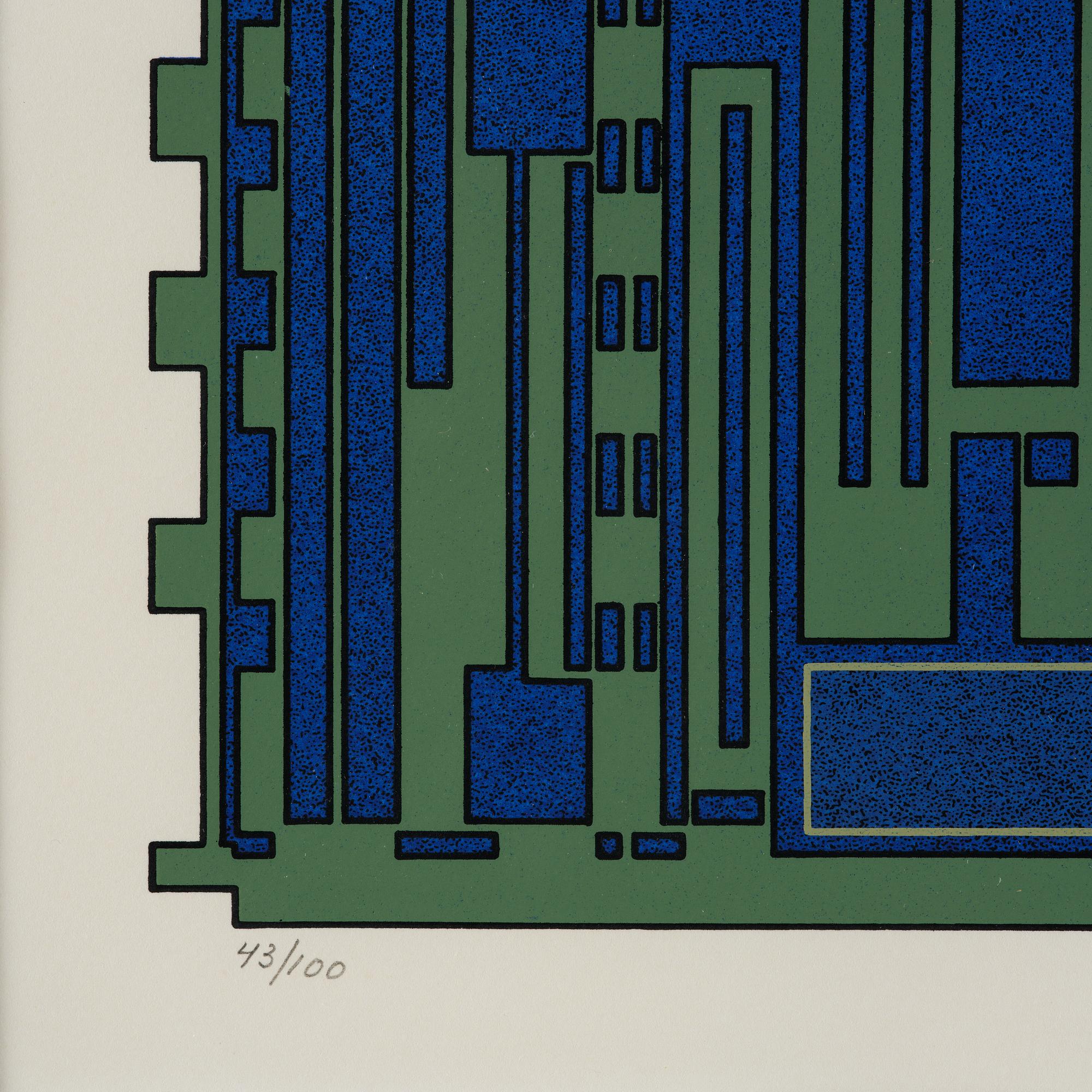 Eduardo Paolozzi, Untitled from: "Hommage aux Prix Nobel" (The Nobel Prize Portfolio).