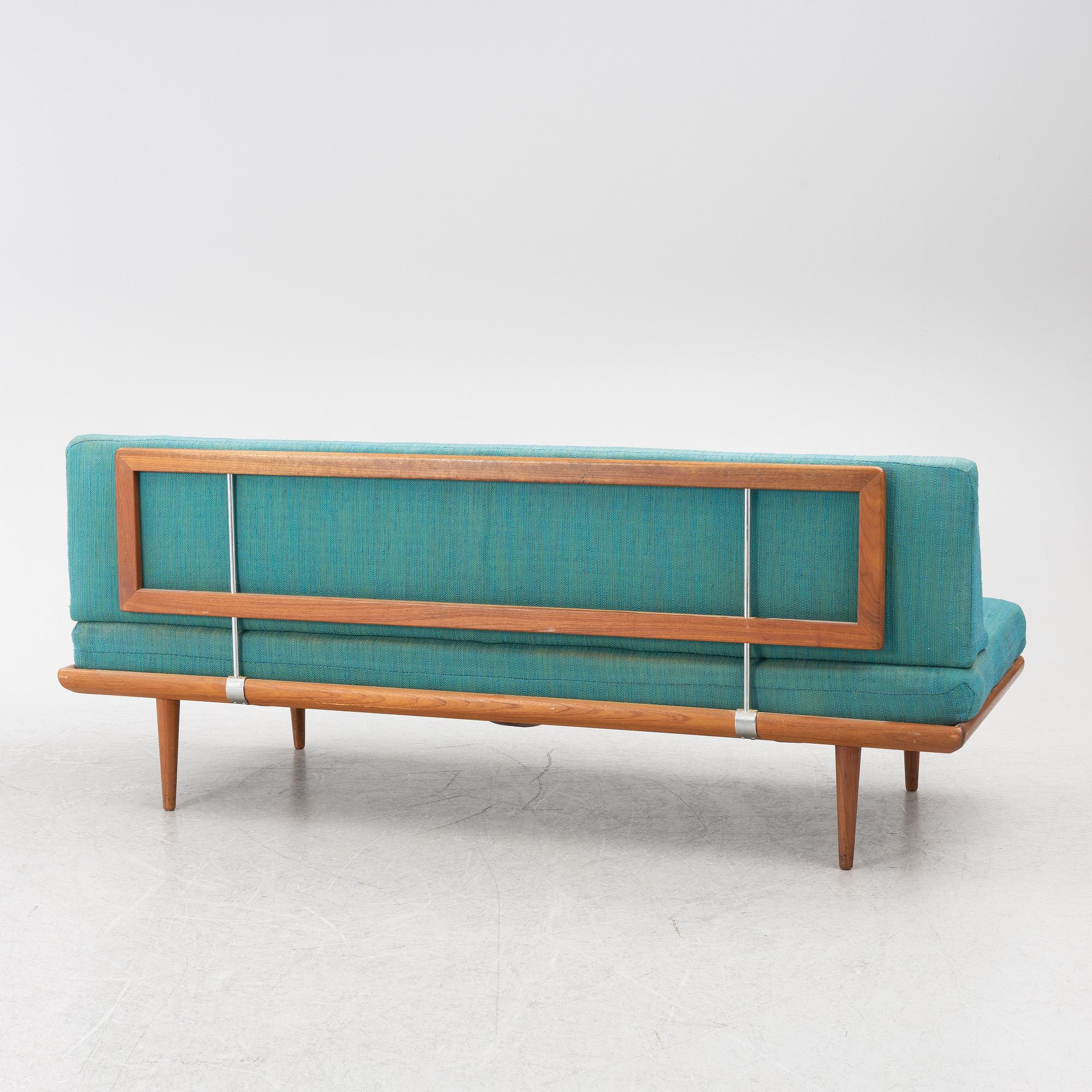 Peter Hvidt & Orla Mølgaard Nielsen, sofa "Minerva", France & Son, Denmark, 1960s.