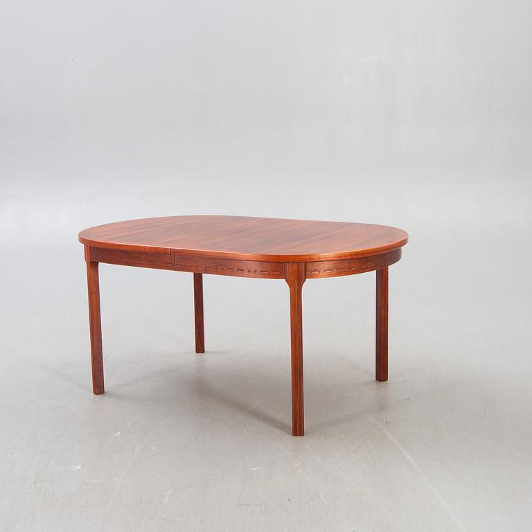 LBG group (Leif & Bengt Troedsson) dining table "Rimbo (Haga)" Troeds Bjärnum 1970s.