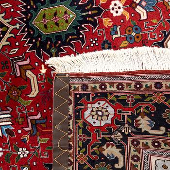 Carpet, Tabriz, approx. 201 x 146 cm.
