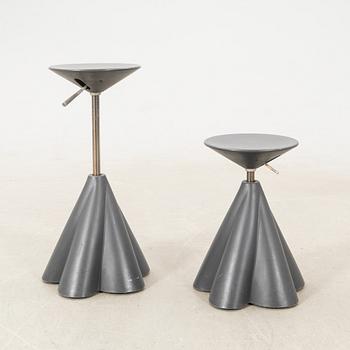 Philippe Starck, pallar/barstolar ett par för Presence Paris /Loréal sent 1900-tal.