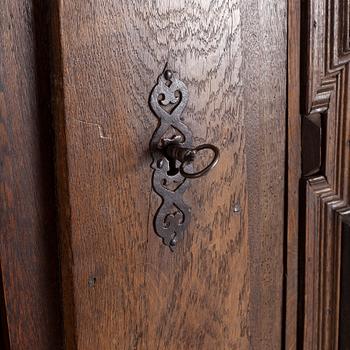 An 18th century baroque cabinet.